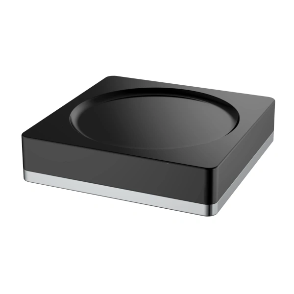 Мыльница Boheme 10960-B-CR Черная Хром