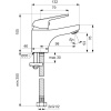 смеситель для раковины vidima fine ba384aa