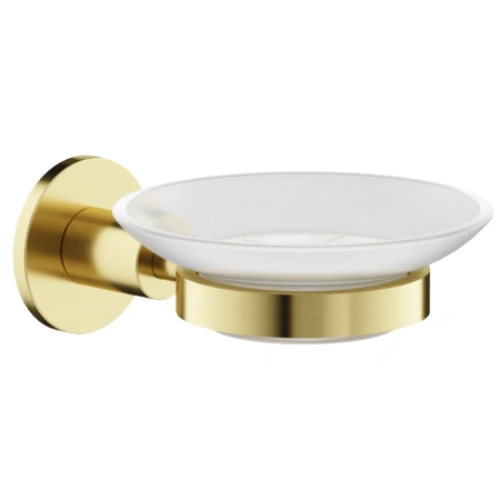 Мыльница Sancos Base SC9031BG брашированное золото, PVD покрытие