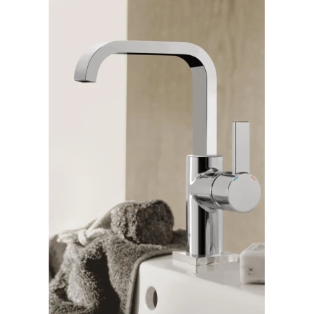 смеситель для раковины без донного клапана grohe allure 23076000