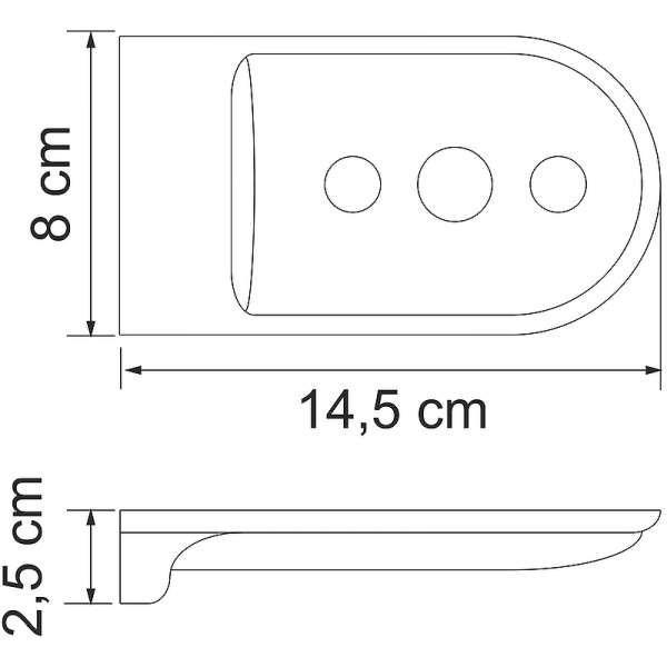 Мыльница WasserKRAFT Kammel K-8369W цвет белый матовый