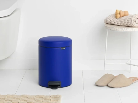 мусорное ведро brabantia newicon 206849 5 л, синее