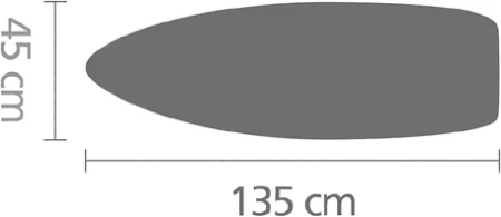 чехол для гладильной доски brabantia perfectfit d 219986 135x45, свежий бриз