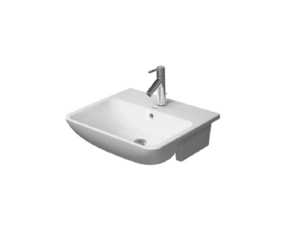 Раковина полувстраиваемая Duravit Me by Starc 50 см 03785500001