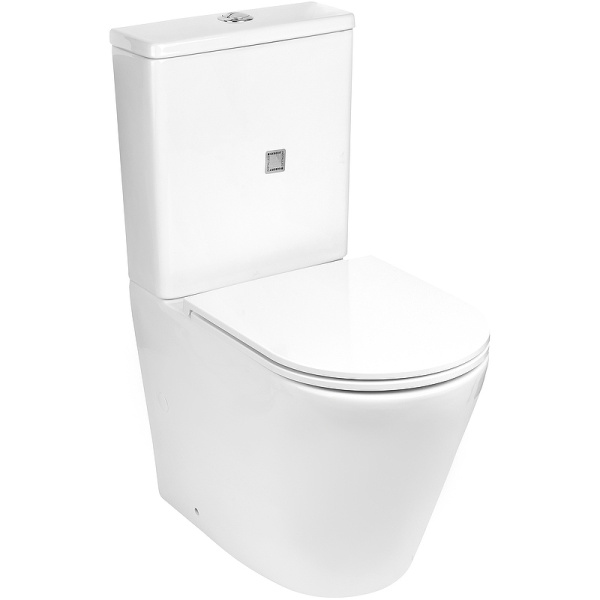 унитаз компакт weltwasser salzbach 011 gl-wt 10000011688 с бачком и сиденьем микролифт