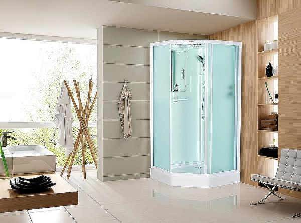 душевая кабина esbano eskl90pr (с подсветкой)