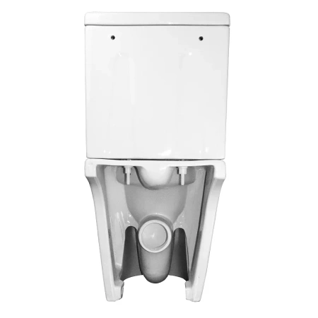 унитаз компакт azario flin az-1363c напольный, безободковый, с бачком и сиденьем микролифт, 59х36.5х79 см, белый