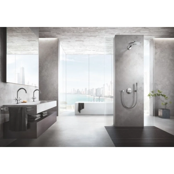 смеситель для раковины с донным клапаном grohe atrio new 21019003