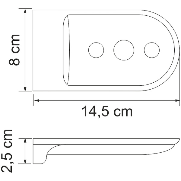 Мыльница WasserKRAFT Kammel K-8369 цвет хром