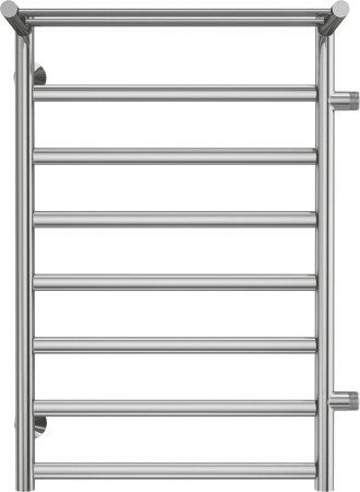 Полотенцесушитель водяной Terminus Хендрикс П8 500x800 4670078530417 с полкой, с боковым подключением 500 справа