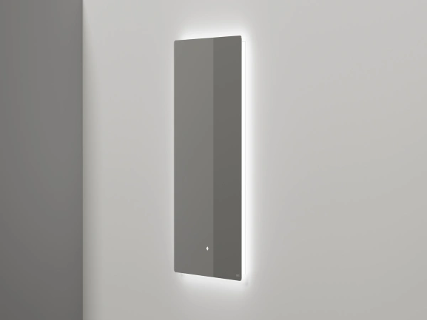 salini salini зеркало для ванны ombra 80х90х2.5см., с led подсветкой, влагостойкое agc сrystalvision, сенс. выкл., крепления, обогрев, антизапот.