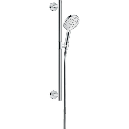 Душевой гарнитур Hansgrohe Raindance Select S 120 3jet EcoSmart 26321400 цвет хром/белый