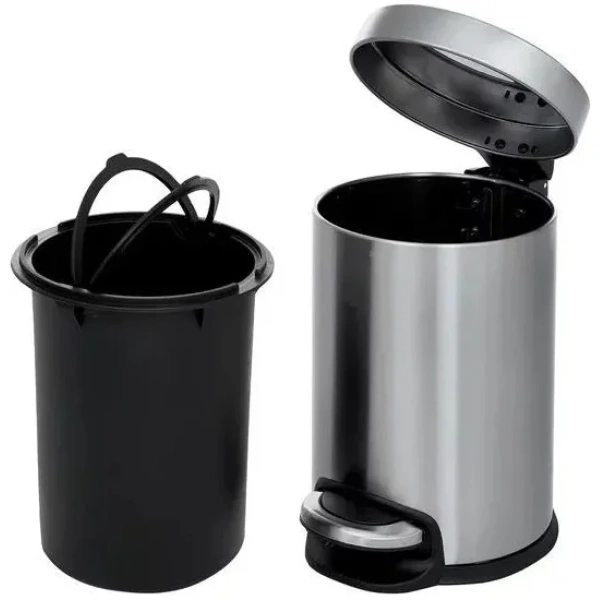 Ведро для мусора WeltWasser Erfie BG 12L педальное 10000000904 цвет бежевый