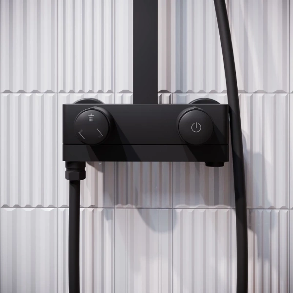 душевая стойка iddis slide sliblbti06 черный