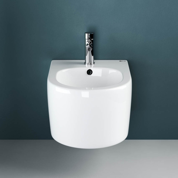 биде ceramicanova moments cn3004 подвесное, белое