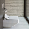 унитаз подвесной duravit vero air 2525592000 hygieneglaze, без сиденья, цвет белый.