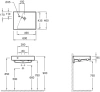 раковина накладная jacob delafon rythmik exq112-z-00 60 см