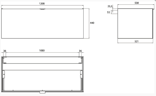 тумба под раковиной emco vanity units 120 9583 274 21 подвесная белая глянцевая