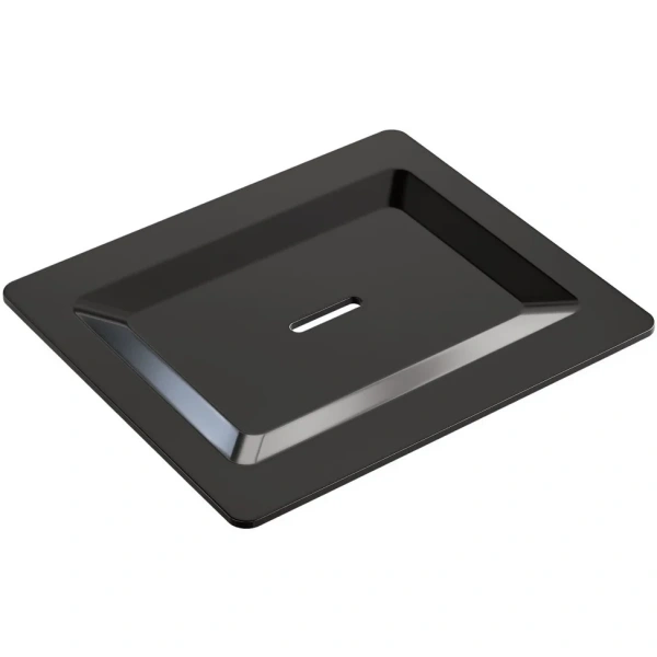 Мыльница Boheme Space 10966-SGM-SOAP установка на полку, графит глянец