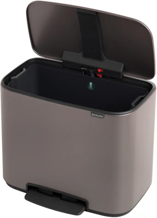 мусорное ведро brabantia bo pedal bin 121449 36 л