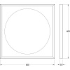 Зеркало 60х60 см белый матовый Defesto Eclipse DF 2236