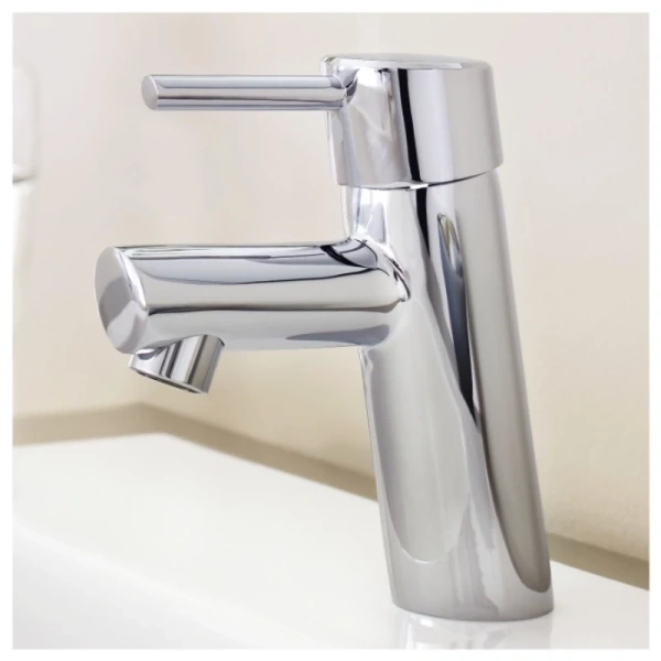 смеситель для раковины с цепочкой coolstart grohe concetto 2338110e