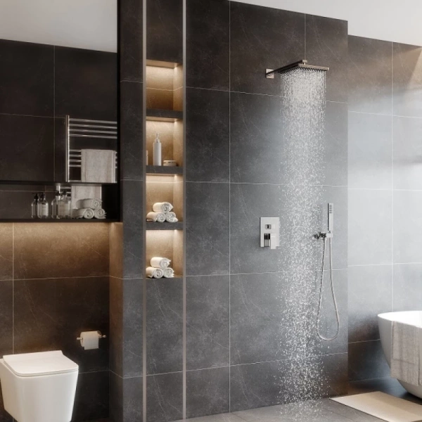 душевой комплект 230 мм berges nardis 2s 071001