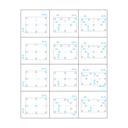 душевой поддон из искусственного камня rgw stt st-0109w 90×100×2,5 белый