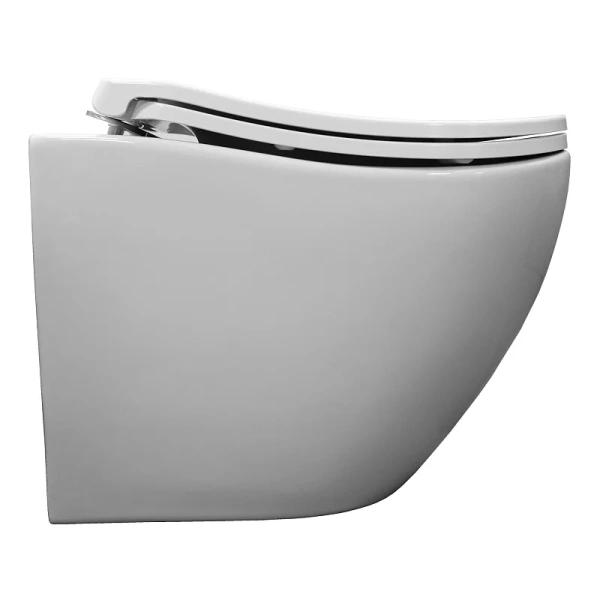 унитаз azario etera az-118e-uq3 подвесной, безободковый, с сиденьем микролифт, слив "торнадо", 52x36x36 см, белый