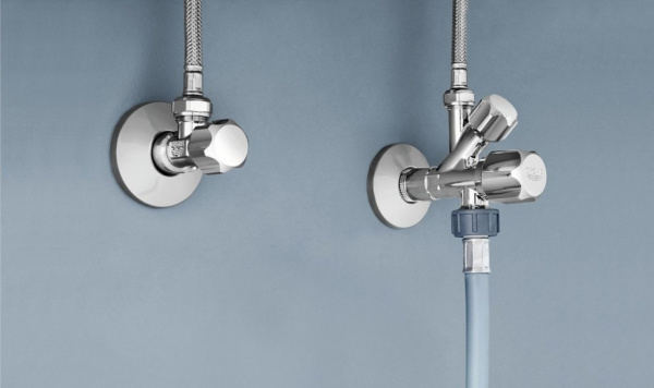 вентиль grohe grohe 22036000 угловой запорный хром