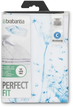 чехол для гладильной доски brabantia perfectfit c 118944 124x45 цветок хлопка