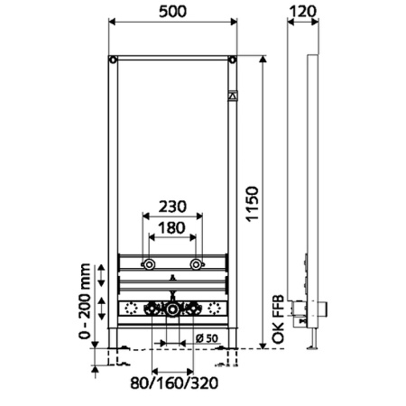 инсталляция для унитаза schell montus scl030670099 для биде без крепежа