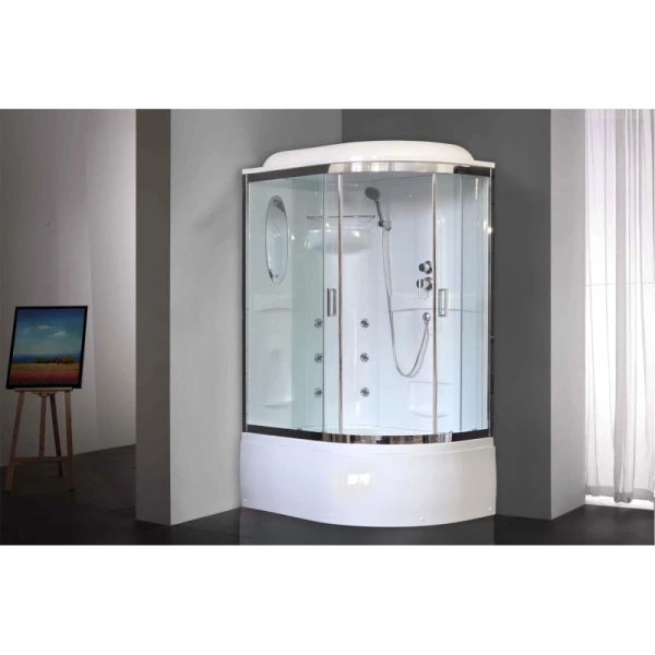 душевая кабина royal bath rb8120bk2-t-ch-l