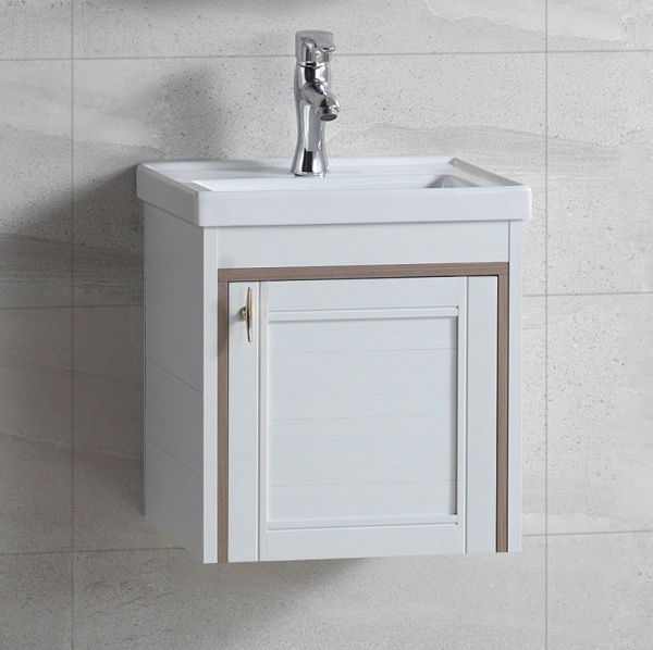 комплект мебели для ванной river amalia 405 bg 10000003935 белый бежевый