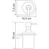 дозатор для жидкого мыла wasserkraft kammel k-8399w цвет белый матовый