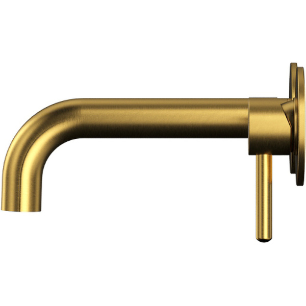 смеситель для раковины whitecross y brushed gold y1216glb брашированное золото