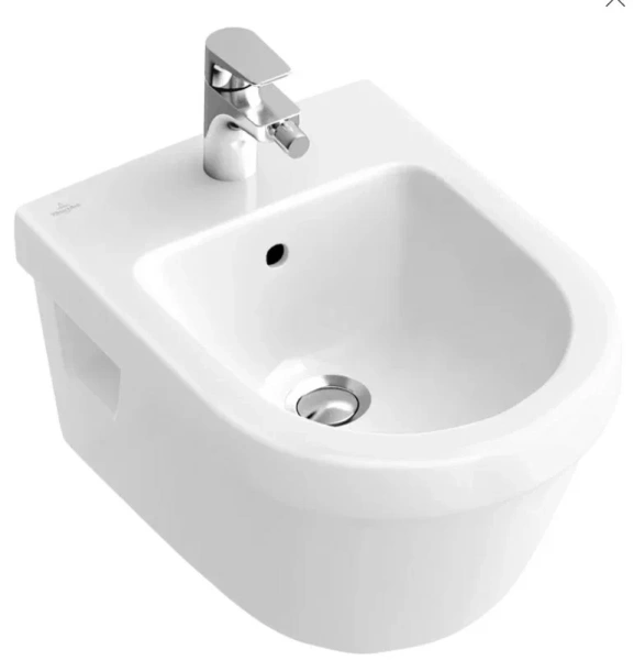 биде подвесное villeroy & boch omnia architectura 5484 00 01 alpin