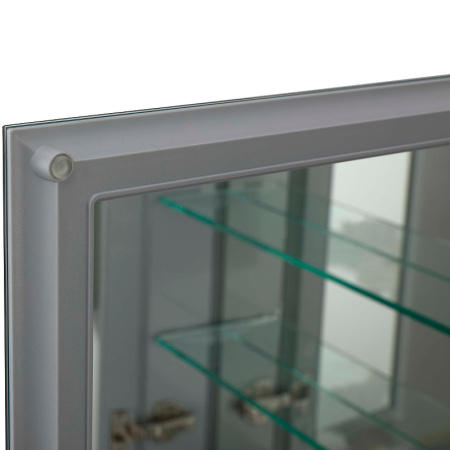 зеркальный шкаф aquatek 75 aq7808-mc хром