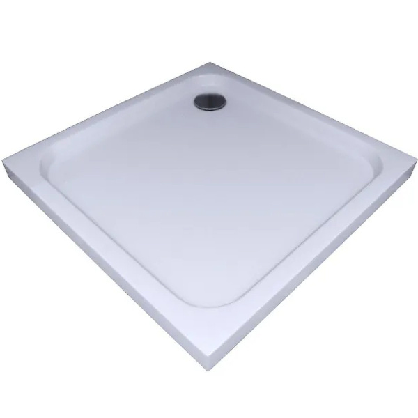 душевой поддон aquatek 80×80 dpa-0000001 белый