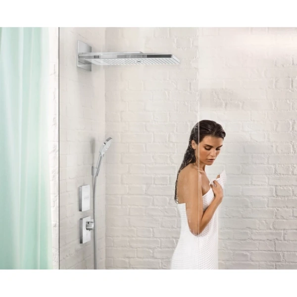 термостат для душа hansgrohe showerselect glass highflow 15735400