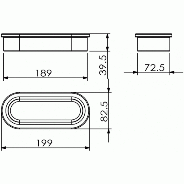 Мыльница Langberger 23017B