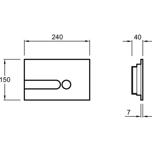 кнопка для инсталляции jacob delafon e4326-38r