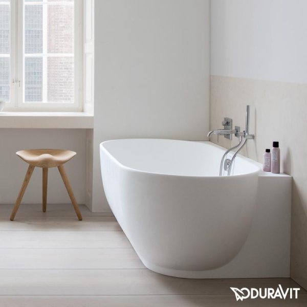 ванна из искусственного камня duravit luv 185x95 (700431)