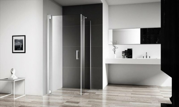 душевой уголок belbagno marmi 60х100 marmi-ah-1-60/100-c-cr профиль хром стекло прозрачное