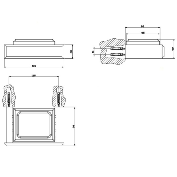 Мыльница Gessi Eleganza 46401#149