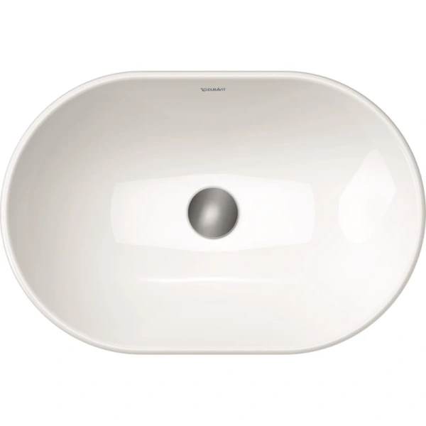 раковина duravit d-neo 2372600070 накладная, 60x40 см, цвет белый