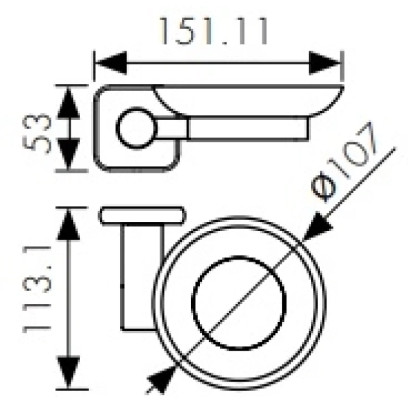 Мыльница Kaiser Vera KH-1703