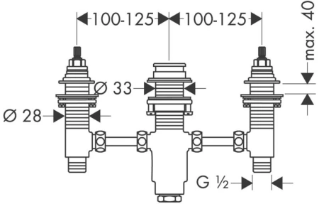 скрытая часть axor 15484180