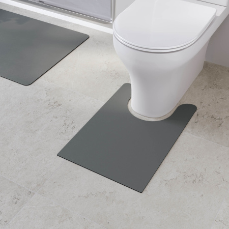 комплект ковриков rgw bm-011 90x60/60x40 6241011-106 темно-серый