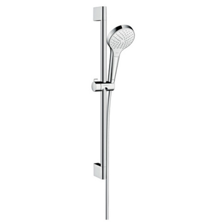 Душевой гарнитур Hansgrohe Croma Select S Vario 26563400 EcoSmart 9л/мин, 650 мм, цвет хром/белый